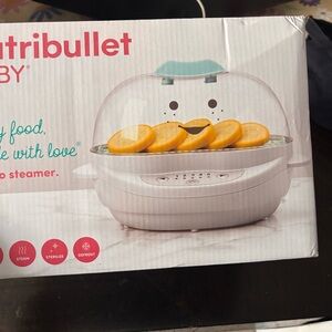 Baby White Electric Food Steamer